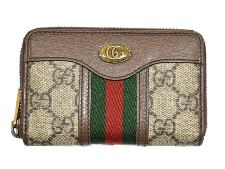 楽天市場】【箱、布袋あり】GUCCI グッチ GGスプリーム カードケース 