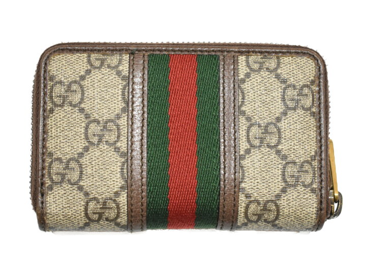 楽天市場】【箱、布袋あり】GUCCI グッチ GGスプリーム カードケース 