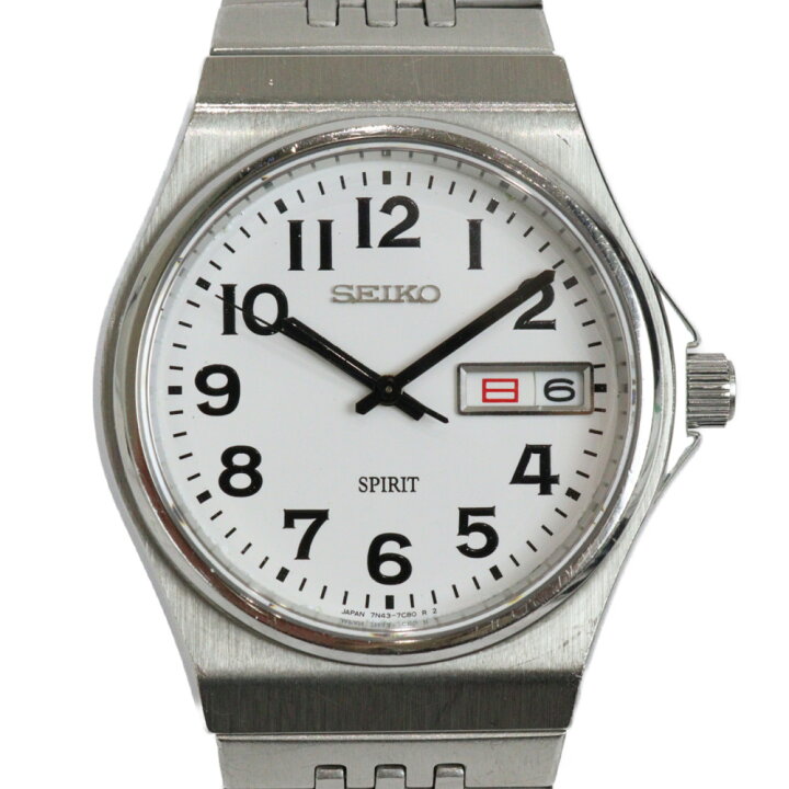 楽天市場】【電池交換済】SEIKO セイコー スピリット SCDQ023 クオーツ 