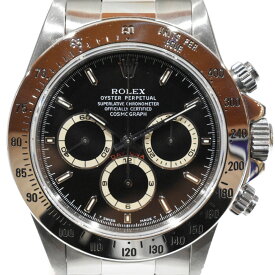 【箱・ギャラあり】 ROLEX　ロレックス　デイトナ　16520　エルプリメロ 　1995年頃製造 　 ステンレススチール 　2019.12月オーバーホール済み　自動巻き 　腕時計　メンズ【中古】