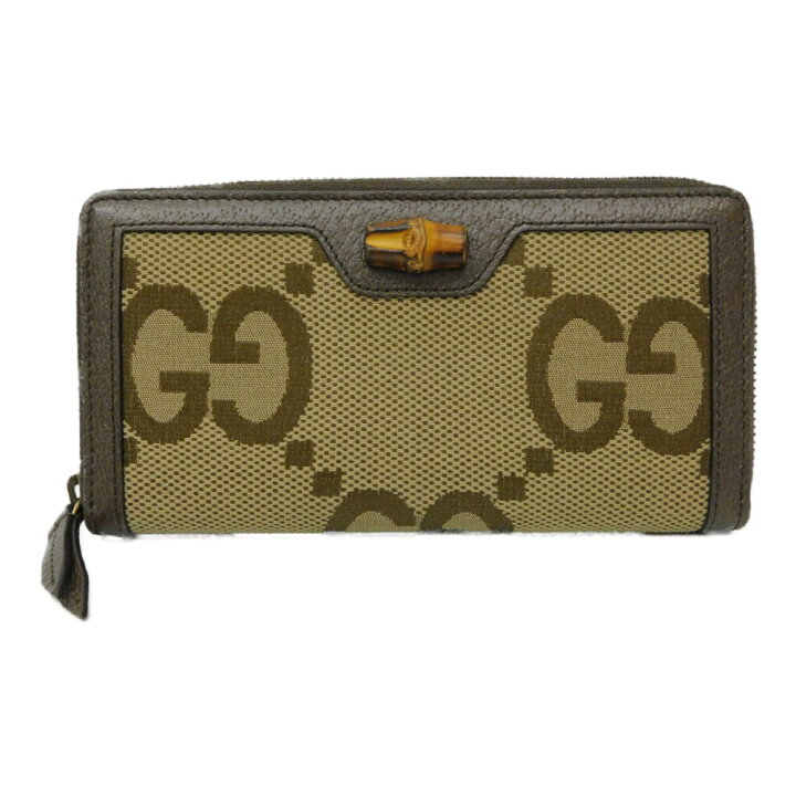 楽天市場】 GUCCI グッチ 658634 ジャンボGGウォレット ブラウン 茶  