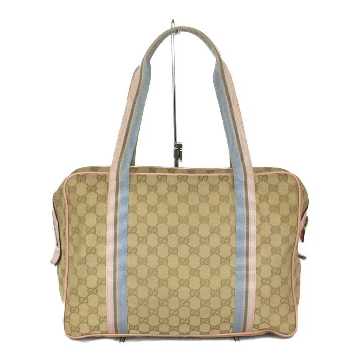 楽天市場】GUCCI グッチ GGキャンバストートバッグ 189753 ベージュ 