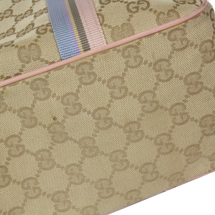 楽天市場】GUCCI グッチ GGキャンバストートバッグ 189753 ベージュ  