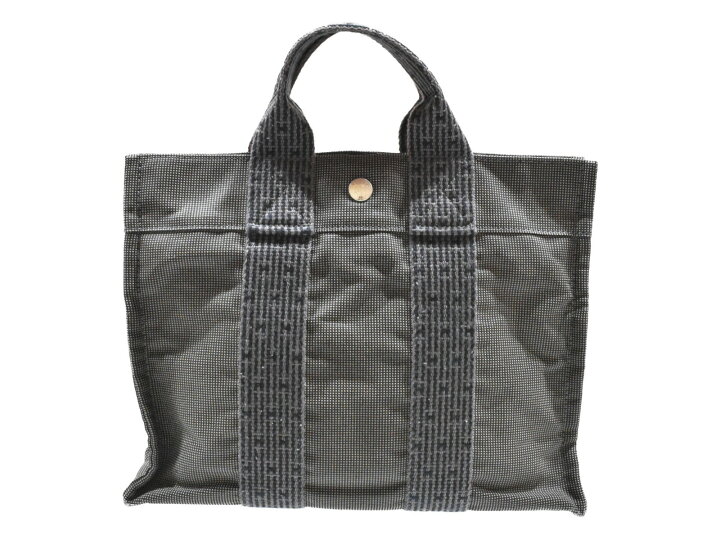 楽天市場】HERMES エルメスエールライントートPM ダークグレー系 