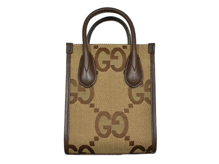 楽天市場】【箱、布袋あり】GUCCI グッチ ジャンボGGミニトートバッグ  