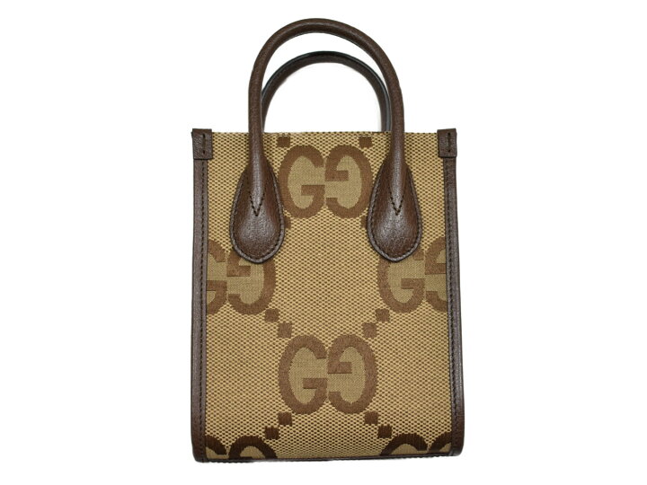 楽天市場】【箱、布袋あり】GUCCI グッチ ジャンボGGミニトートバッグ 