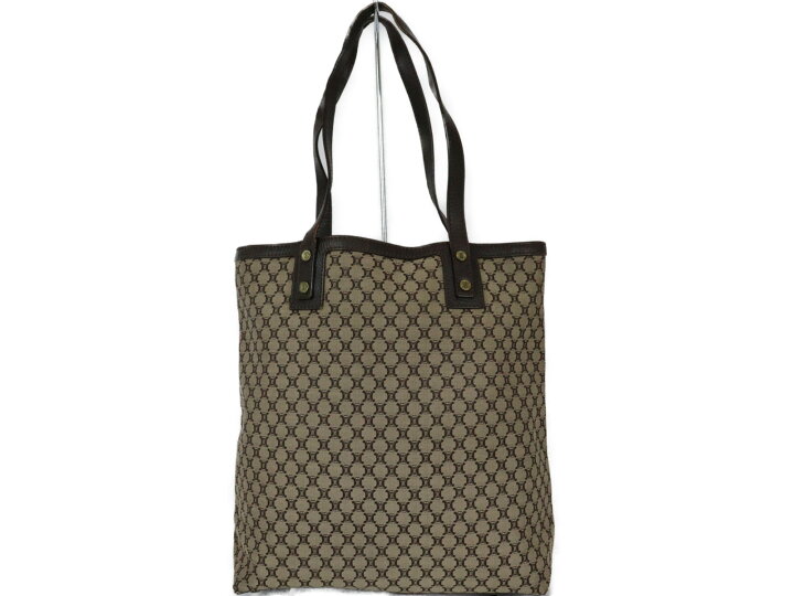 楽天市場】【布袋あり】CELINE セリーヌ トートバッグ マカダム柄 