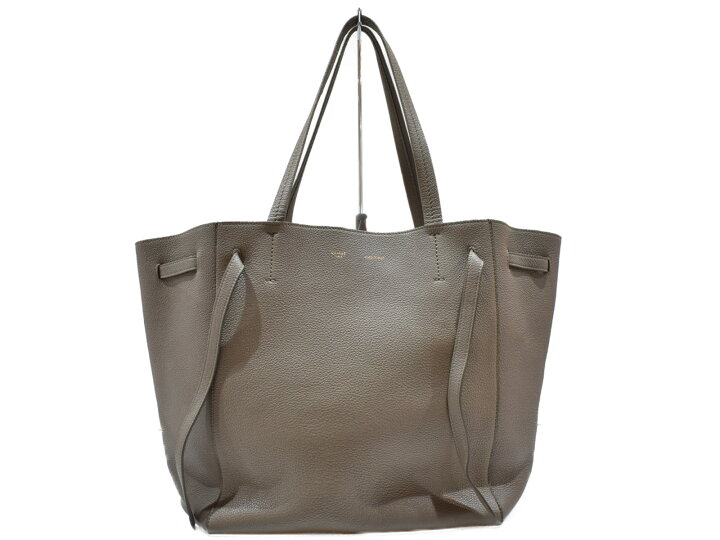 楽天市場】CELINE セリーヌ カバファントム グレー系 トートバッグ 大  