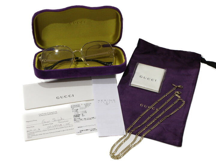 楽天市場】【ケース・布袋あり】GUCCI グッチ サングラス GG1089SA 005 