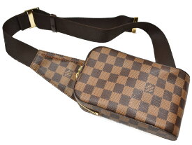 LOUIS VUITTON　ルイヴィトン　ジェロニモス　N51994　ダミエ　ボディバッグ　レディース　メンズ　ユニセックス　シンプル　ギフト　プレゼント包装可　【中古】　松山久万ノ台店