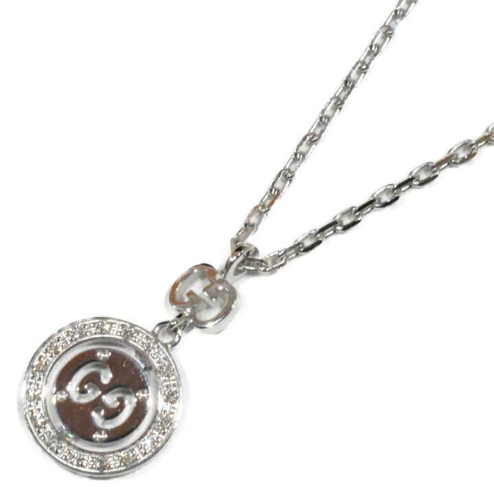 楽天市場】GUCCI グッチ アイコントワールネックレス Au750 K18 WG  