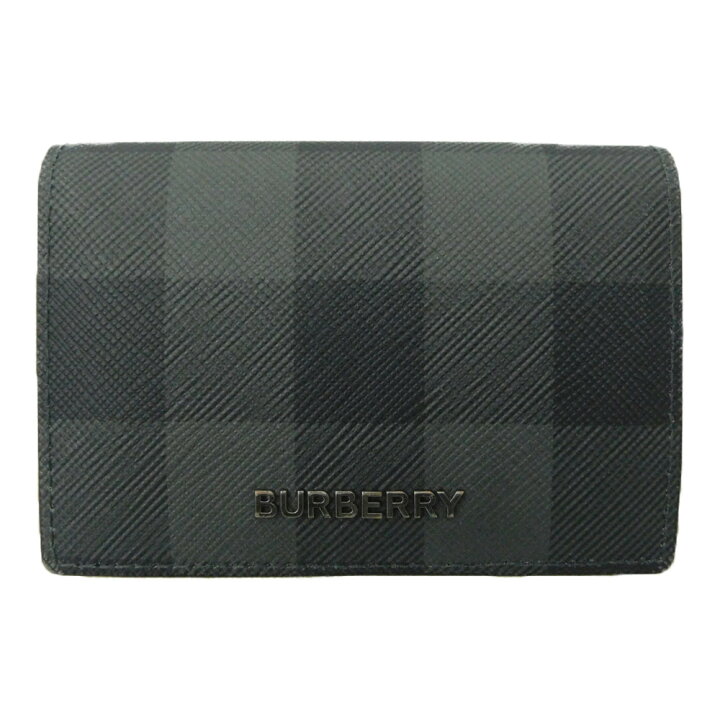 楽天市場】【布袋あり】BURBERRY バーバリー 三つ折り財布 コンパクト 
