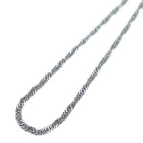 Pt850 ピアス 喜平チェーン スウィング 5.8g