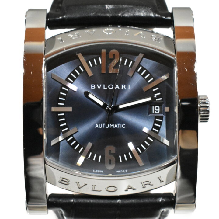 楽天市場】【箱・保証書あり】BVLGARI ブルガリ アショーマ ステンレス 