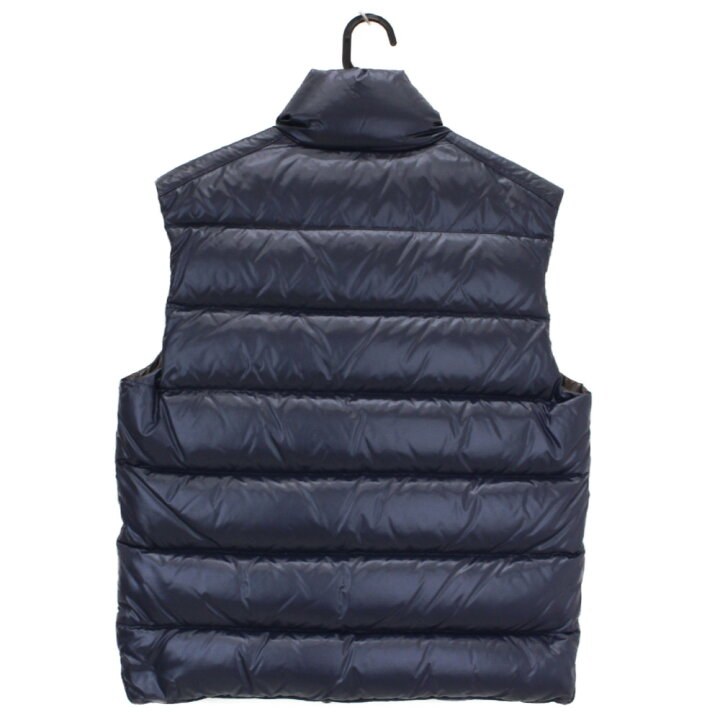 楽天市場】MONCLER モンクレール ダウンベスト 420914335005 ネイビー  