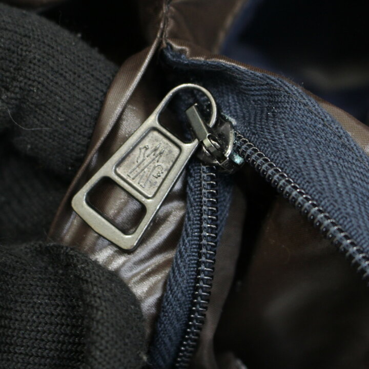 楽天市場】MONCLER モンクレール ダウンベスト 420914335005 ネイビー  