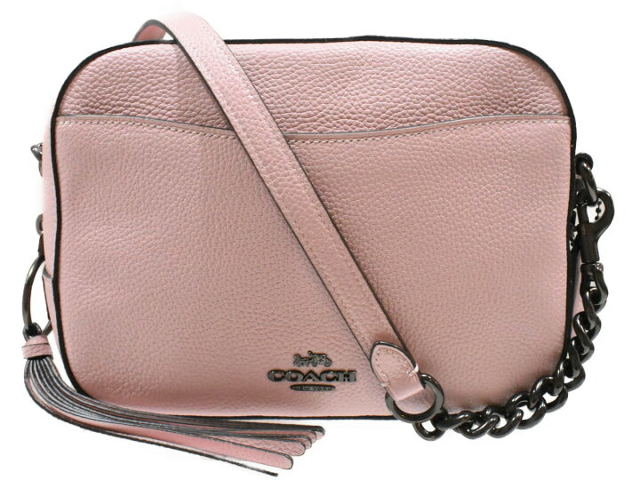 楽天市場】COACH コーチ レザーショルダーバッグ 29411 ピンク 斜  