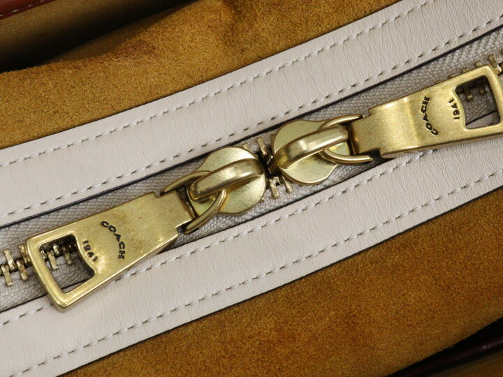 楽天市場】COACH コーチ ハンドバッグ 6887 バスキアコラボ アイボリー 