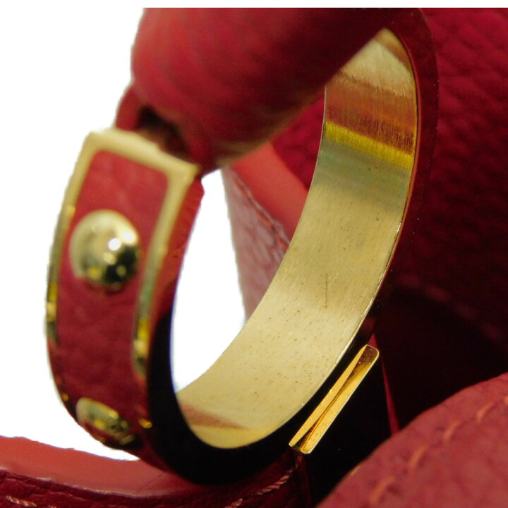 楽天市場】LOUIS VUITTON ヴィトンカプシーヌBB M52689レザー 赤 WAY 