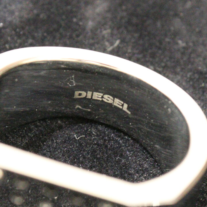 楽天市場】【箱あり】DIESEL ディーゼル ブレイブマン 印台リング 指輪 