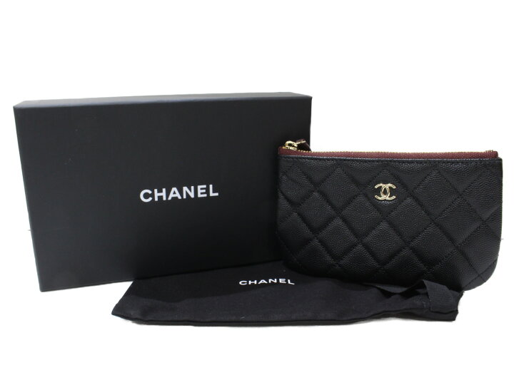 楽天市場】【箱・布袋あり】CHANEL シャネル クラシックミニポーチ 