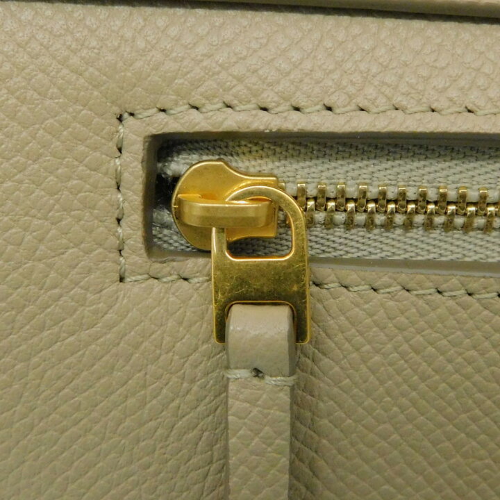 楽天市場】CELINE セリーヌ ベルトバッグ マイクロ ベージュ系 レザー 