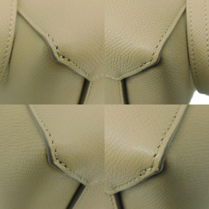 楽天市場】CELINE セリーヌ ベルトバッグ マイクロ ベージュ系 レザー 