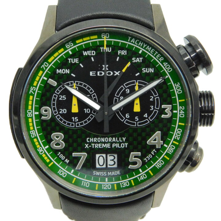 楽天市場】【世界限定555本】EDOX エドックス クロノラリー 