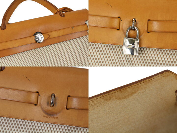 楽天市場】【箱・布袋あり】HERMES エルメス エールバッグPM □G刻印 