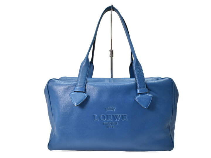 楽天市場】LOEWE ロエベ レザーハンドバッグ トートバッグ 肩掛け 