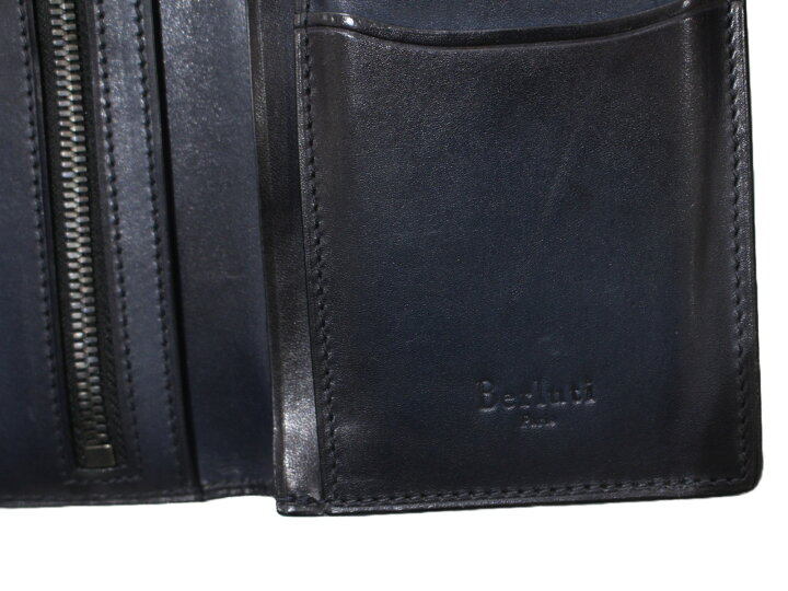 楽天市場】BERLUTI レザーカリグラフィ 長財布 ブルー系、ネイビー系  