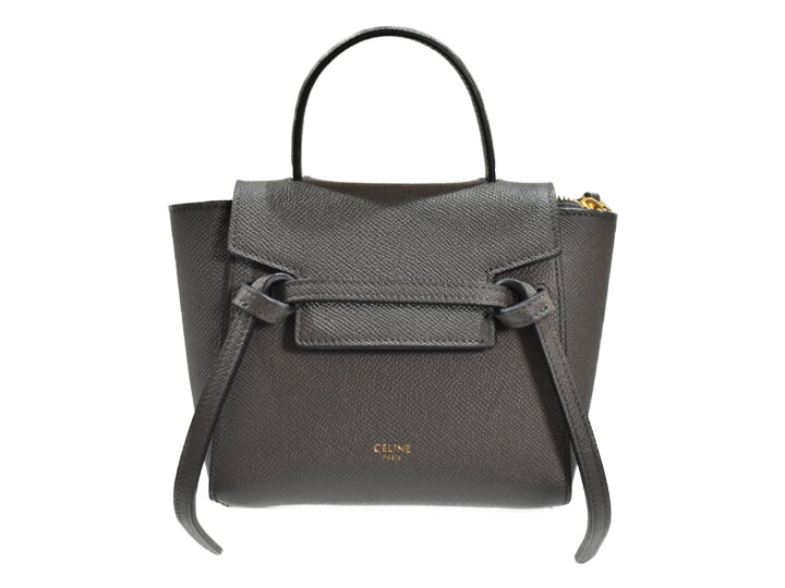 楽天市場】【布袋・ショルダーあり】CELINE セリーヌ ナノ ベルト  