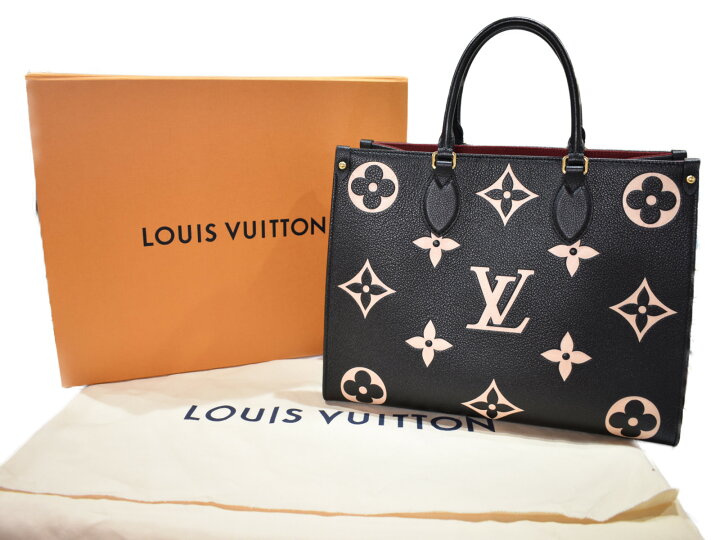 楽天市場】【箱・布袋あり】LOUIS VUITTON ルイヴィトン オンザゴーMM  