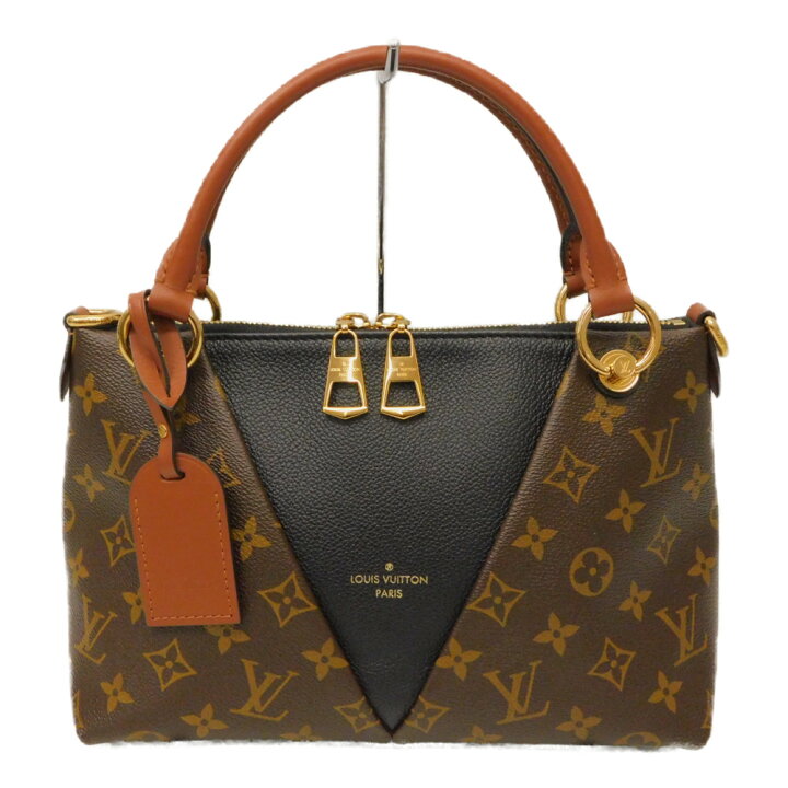 LOUIS VUITTON ルイ・ヴィトン トートバッグ カバ・メゾ ブラウン系 