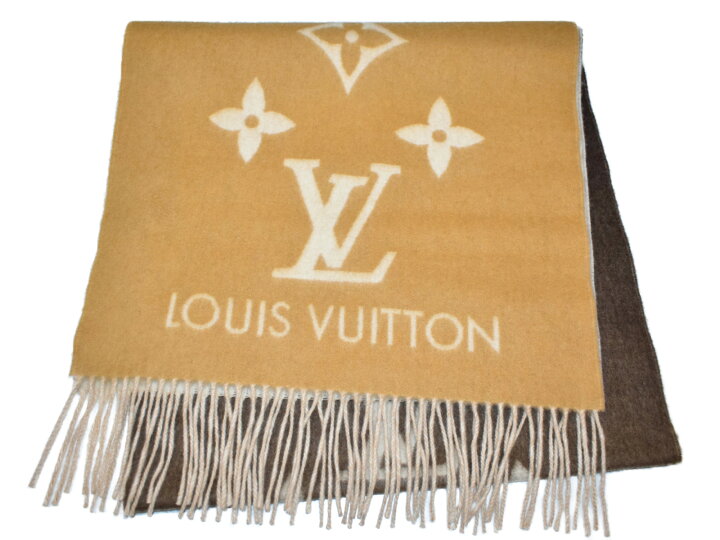 楽天市場】【箱あり】LOUIS VUITTON ルイ・ヴィトン マフラー  