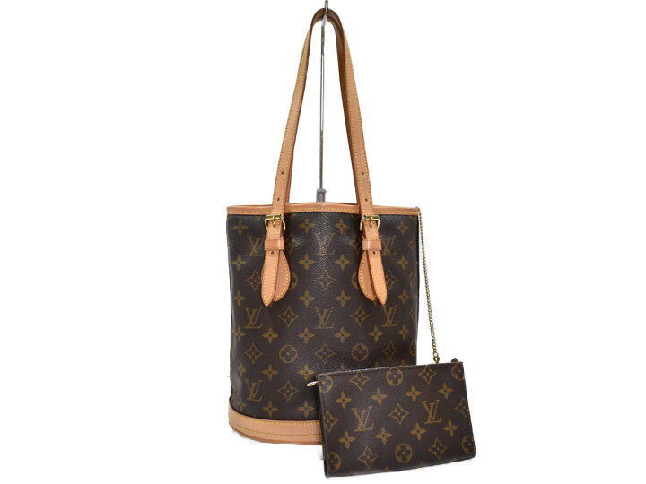 楽天市場】LOUIS VUITTON ルイ・ヴィトン バケットPM M42238 トート 