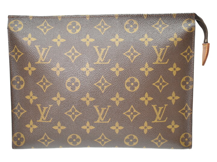 楽天市場】LOUIS VUITTON ルイヴィトンポシェット・トワレット26 