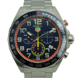 【 スペシャルエディション】TAG Heuer　タグホイヤー　フォーミュラ1　レッドブルレーシング　CAZ101AL.BA0842　クオーツ　電池式　200m防水　SS　ステンレススチール　43mm　日付表示　ブルー　レッド　イエロー　メンズ　プレゼント包装可　腕時計【中古】 新居浜店