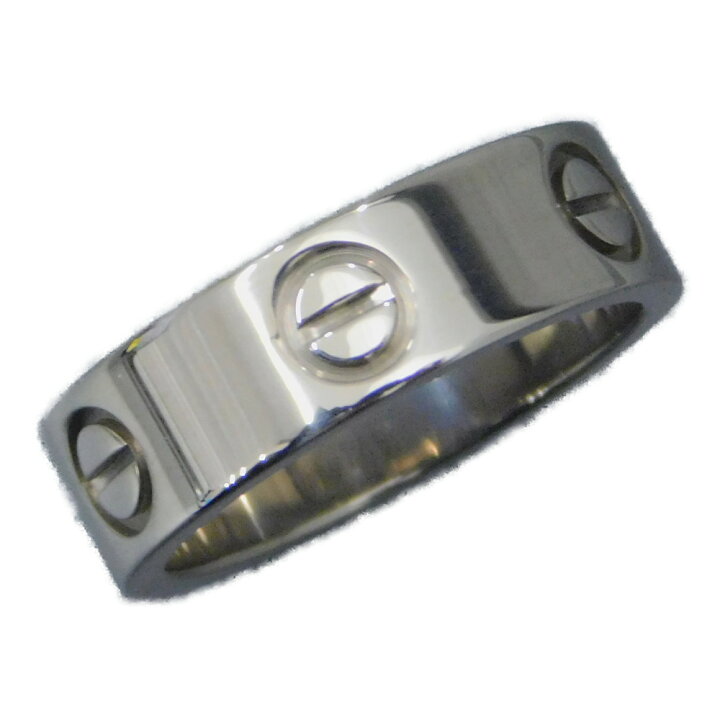 楽天市場】【新品仕上げ済】Cartier カルティエ ラブリング K18WG 