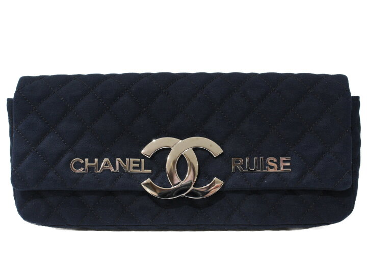 楽天市場】【布袋・ギャラあり】CHANEL シャネル クラッチバッグ CC  