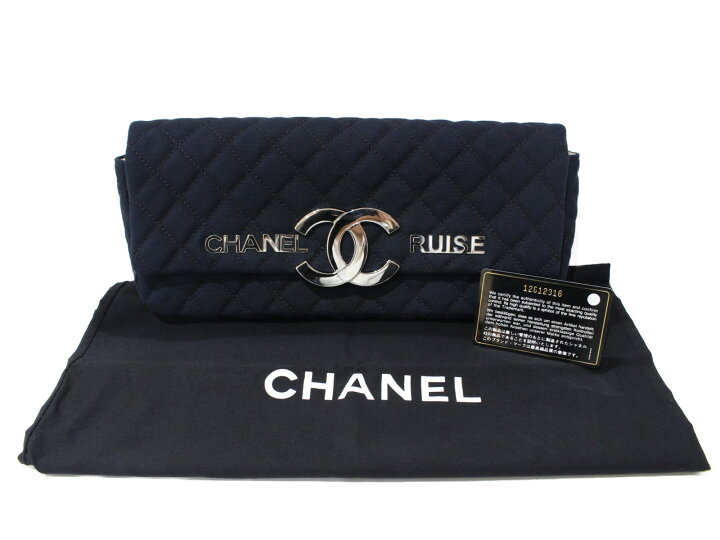 楽天市場】【布袋・ギャラあり】CHANEL シャネル クラッチバッグ CC 