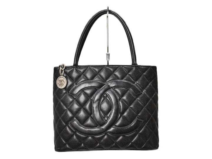 楽天市場】【ギャラ・布袋あり】CHANEL シャネル 復刻トート ブラック  