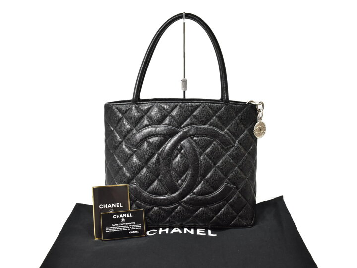 楽天市場】【ギャラ・布袋あり】CHANEL シャネル 復刻トート ブラック 