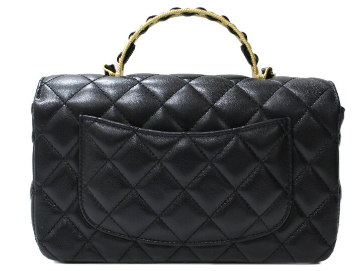 楽天市場】【箱・布袋あり】CHANEL シャネル ミニフラップバッグ  