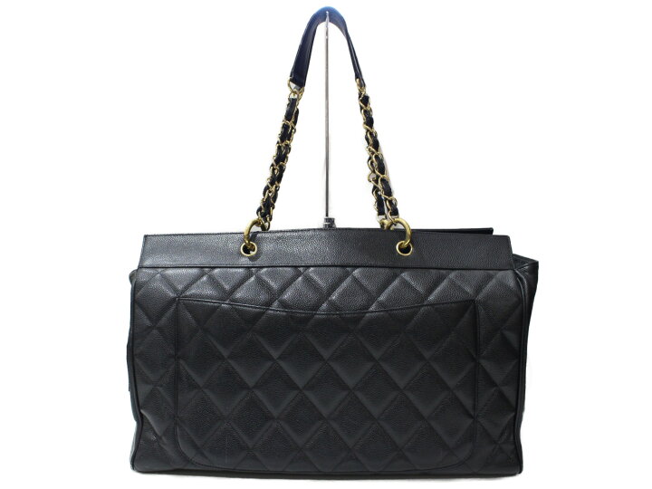 楽天市場】【ギャラあり】CHANEL シャネル チェーントートバッグ デカ  