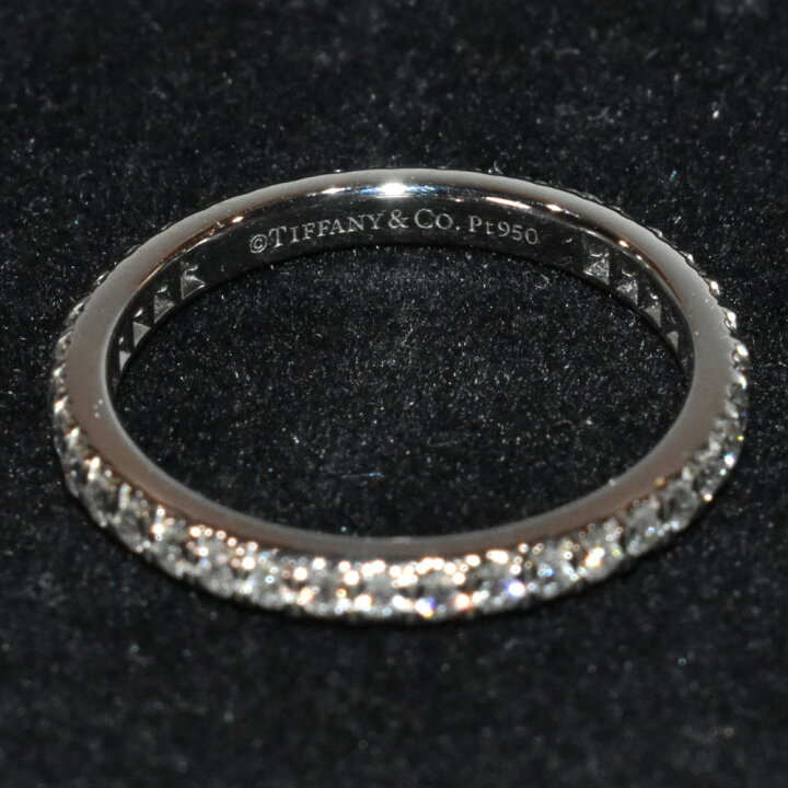 楽天市場】【中古品】TIFFANY＆Co. フルエタニティリング ソレスト 