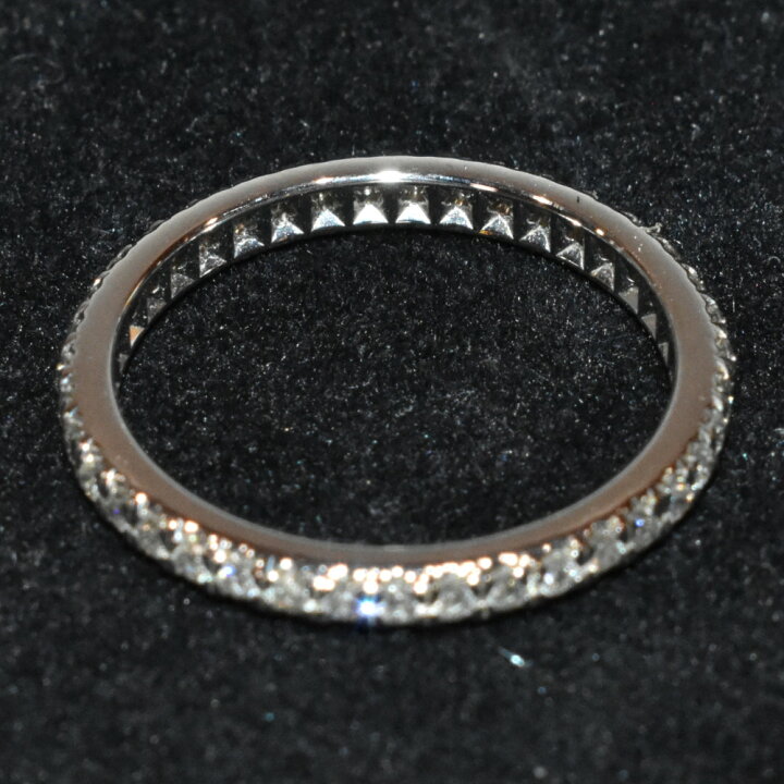 楽天市場】【中古品】TIFFANY＆Co. フルエタニティリング ソレスト  