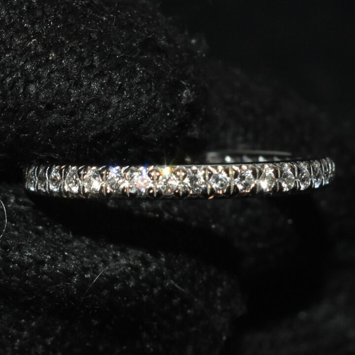 楽天市場】【中古品】TIFFANY＆Co. フルエタニティリング ソレスト 