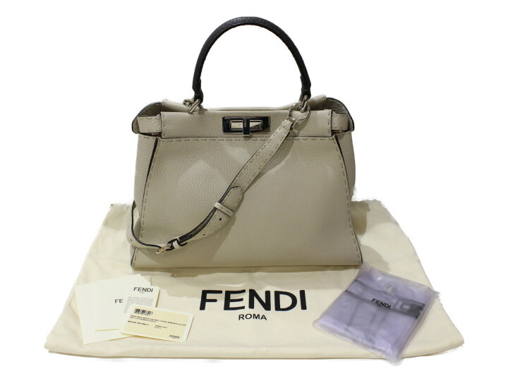 楽天市場】【布袋あり】FENDI フェンディ ピーカブー 8BN226 