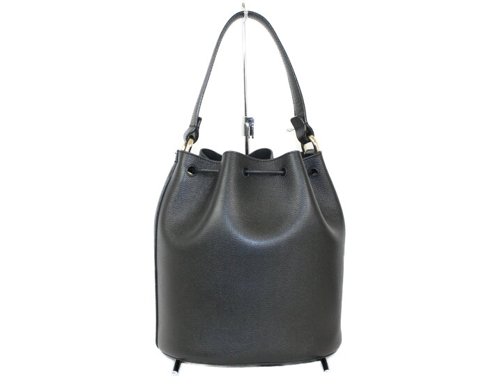 楽天市場】FURLA フルラ バケツ型2WAYバッグ ブラック レザー 